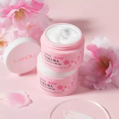 Crema Hidratante Aclarante Flor de Sakura