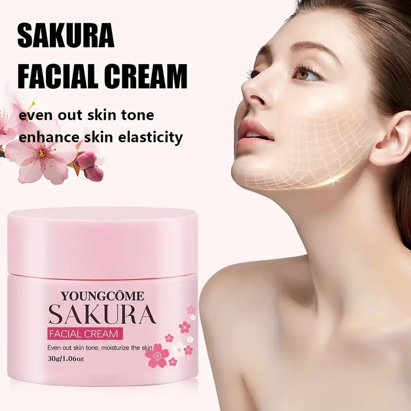 Crema Hidratante Aclarante Flor de Sakura